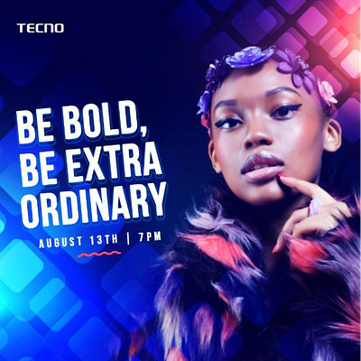 TECNO EVENT FLYER graphic design