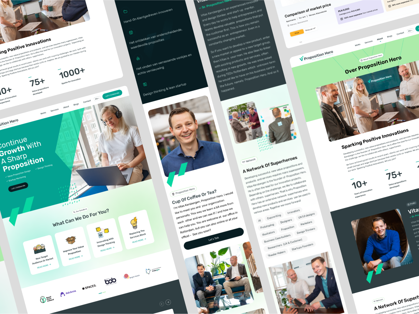 Example of Custom Word Press Design & Development