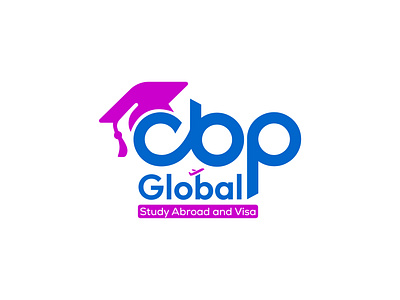 CBP Global Logo Design( Travel agency, Study visa) 3d animation branding graphic design logo motion graphics ui