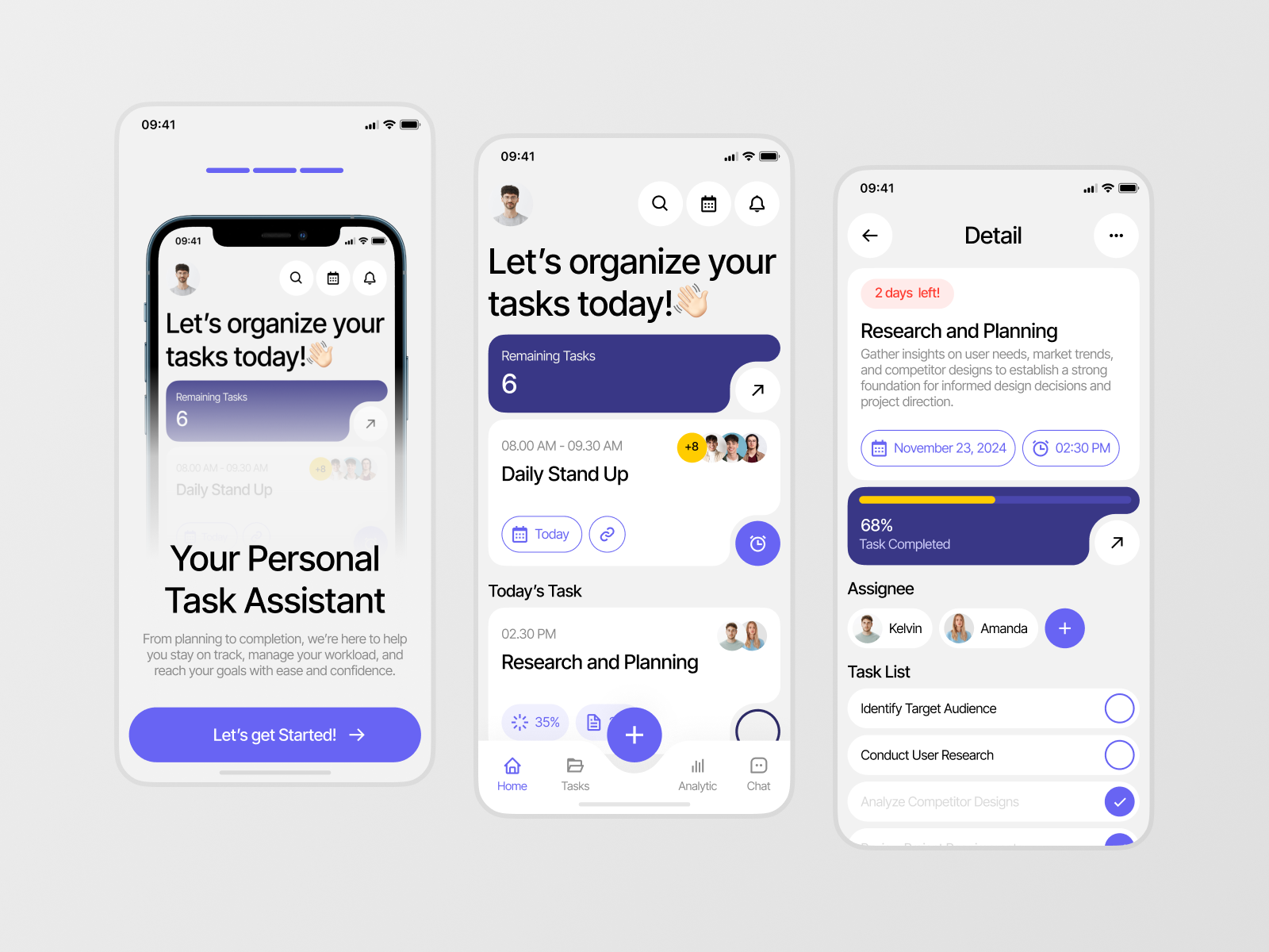 Example of Minimalist Mobile App Design