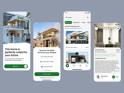 Real Estate Mobile App apartment app design app development app interface app ui architecture booking app elite apartment house house rent mobile app mobile ui pixelnaiem property real estate agency reat state rent app rental app