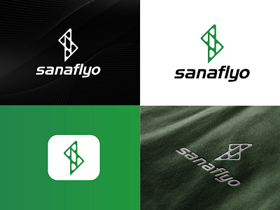 Sanaflyo tech logo logo logo design logo maker modren logo signix vect tech logo