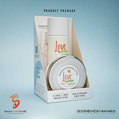 Packaging Mockup 3D with Design 3d graphic design motion graphics