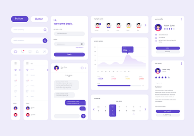 Gradient UI Web Kit analytics avatar badges banner design buttons cards design dashboard design dashboard ui kit design illustration menu bar design notifications sidebar design ui ui cards ui kit ui resource ux web kit website ui kit