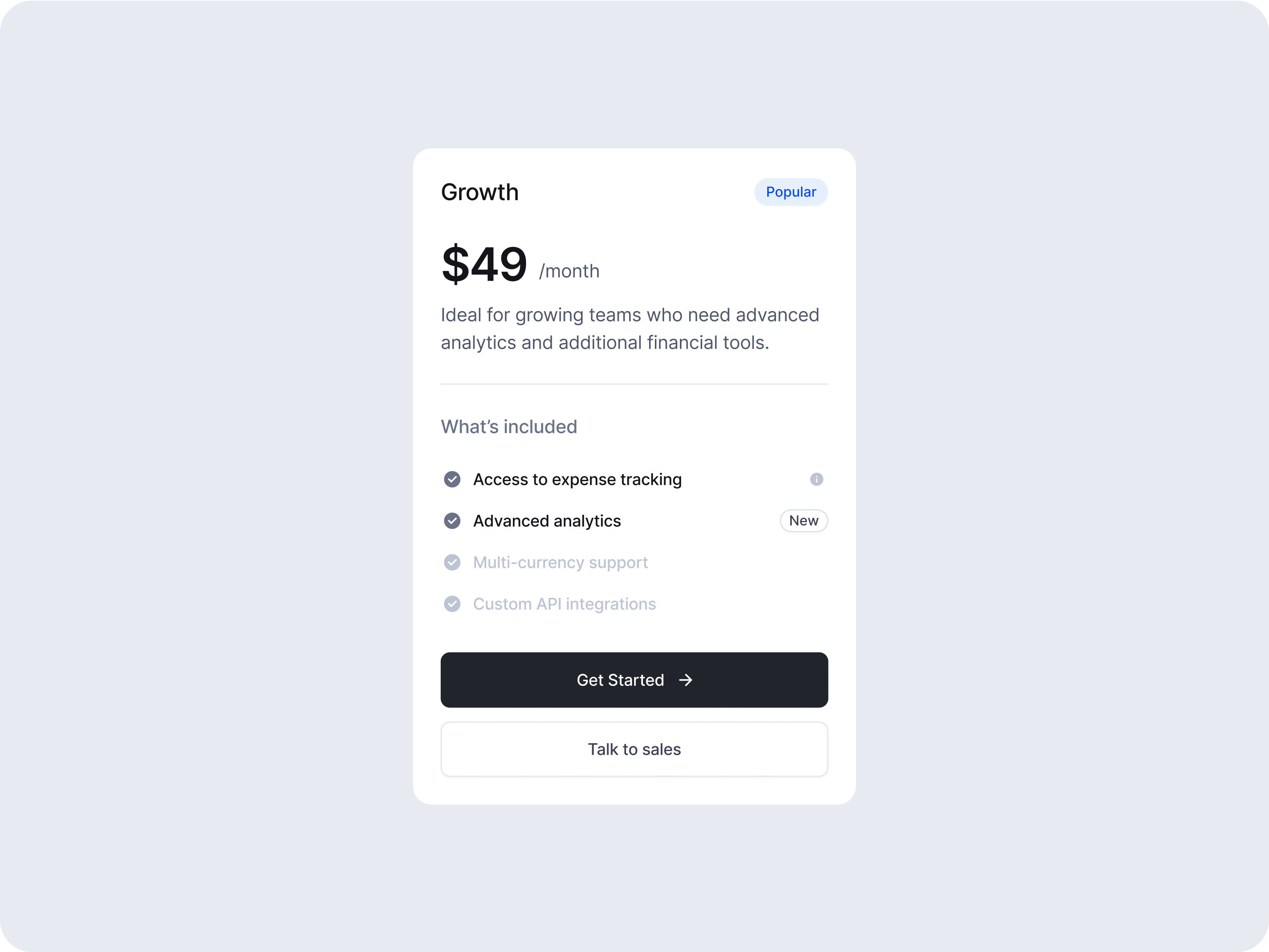 Pricing Component - SquareUi design system figma pricing product design ui ux web design