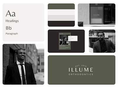 Illume – Sophisticated, Modern, and Refined branding clinic dentist dentistry design doctor doctor web graphic design health healthcare landing page landingpage logo medical medical web medicine ui ux web website