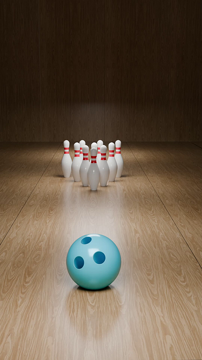 BOWLING 3D Model 3d