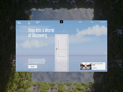 Travel Next Level [Launch Day] 3d 3d design 3d interactive art art direction behance design destinations flights interaction motion graphics scroll travel ui ui design ux web design webdesign webflow website design