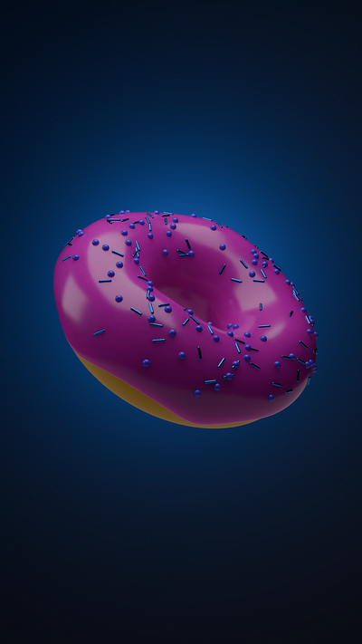 DONUT 3D Model 3d