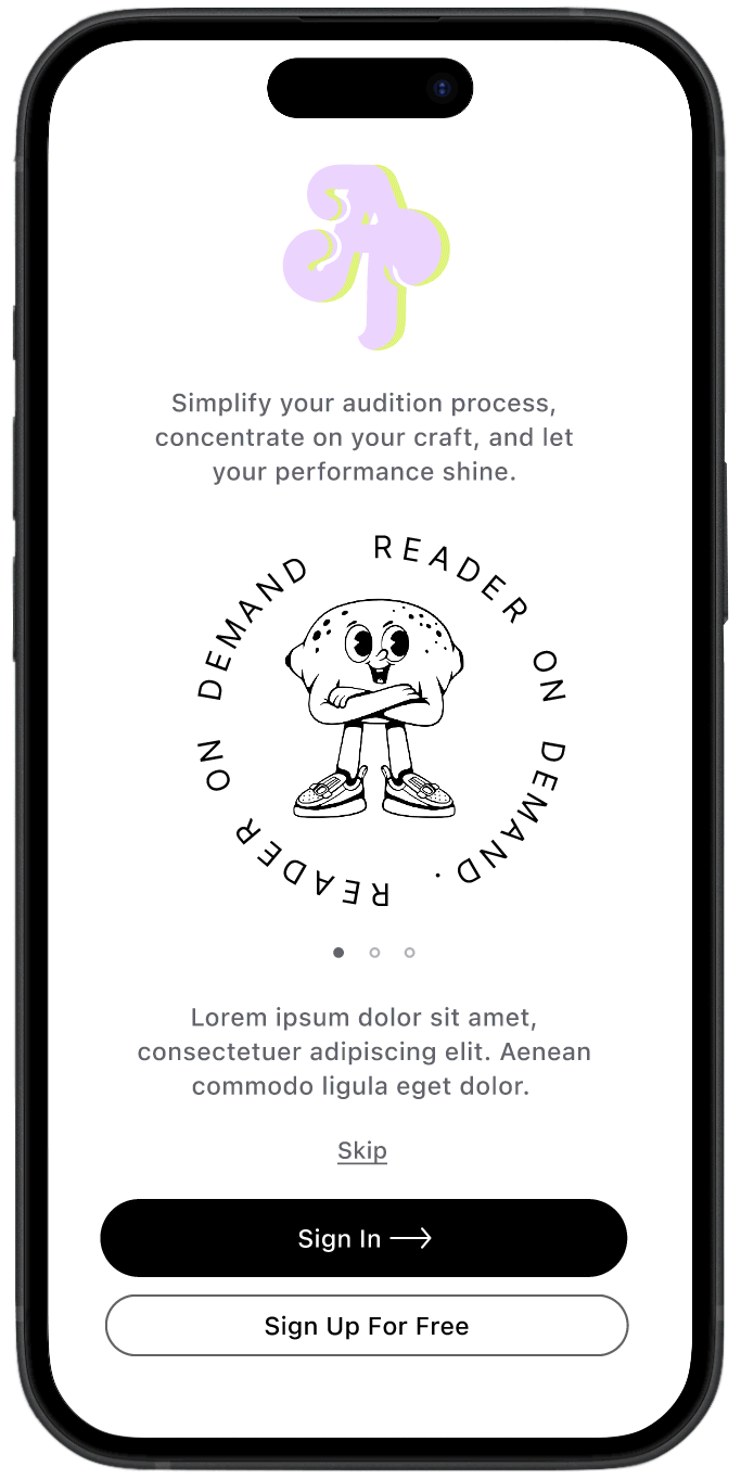 Audition Prep APP affinity map branding graphic design illustration logo motion graphics proto typing typography ui user journey user study ux design wireframing proto typing