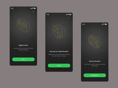web3 #onboarding 🎨 crypto onboarding onboarding screens ui web3