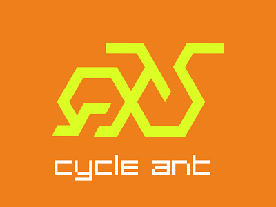 Cycle ant ant bicycle cycle go logo navigate ride techno way