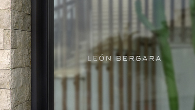 Leon Bergara - Eyewear Brand Identity brand identity branding eye glasses eyewear glasses logo logo design visual identity