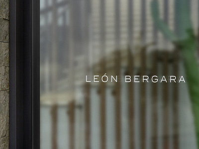 Leon Bergara - Eyewear Brand Identity brand identity branding eye glasses eyewear glasses logo logo design visual identity