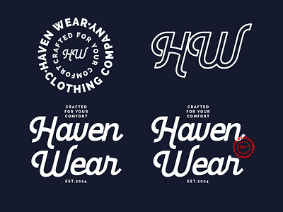 Haven wear clothing branding graphic design illustration product design t shirt design typography vector