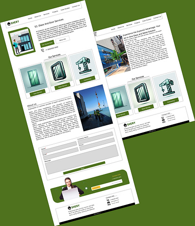 Prototype-Web Design-Desktop and Mobile Mockups figma portfolio prototype uiux design web design