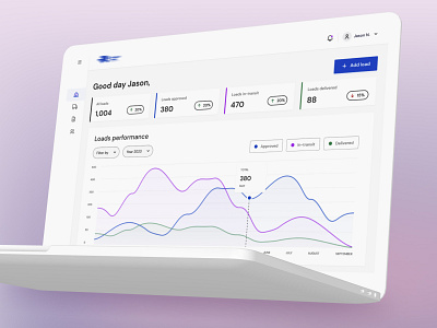 Freight Management | Webapp app application cargo dashboard design entreprise freight freightmanagement interface load shipping ui ux web webapp