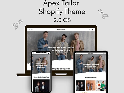 Apex Tailor Premium Shopify Theme – Digital Treasure boost conversion modern design premium shopify theme premium theme shopify store design shopify store development shopify theme ui ux website design