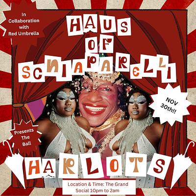 Haus of Harlots design graphic design illustrations typography