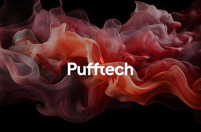 Pufftech branding graphic design logo logo design marketing design minimal modern ui uiux web design webdesign