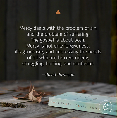 David Powlison Take Heart Devotional Social Media Marketing graphic design photography social media