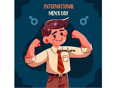 Design for Happy International Men's Day awareness celebration dad day decoration elements event face father holiday honor male men mustache papa parent people positive symbol unity