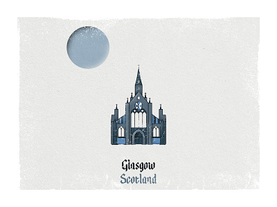 Glasgow, Scotland 🏴󠁧󠁢󠁳󠁣󠁴󠁿 dark glasgow graveyard illustration necropolis scotland scots scottish united kingdom