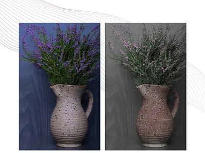 브랜드에 맞는 색감 보정 branding graphic design