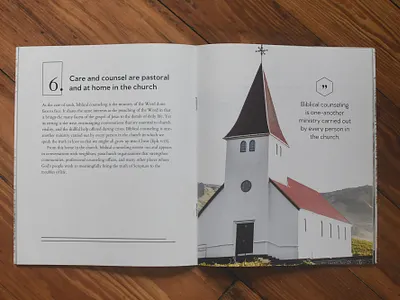 CCEF Distinctives Print Piece branding graphic design photography print design