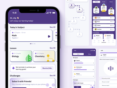 Gamification Learning App gamification gamification learning app learning app mobile app mobile app design ui ui design ui ux uiux uiux design