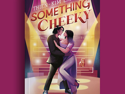 Something Cheeky X Andressa Meissner book cover characters design publishing romance