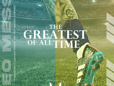 THE GREATEST OF ALL TIME-LEO MESSI branding concept design design fashion graphic design illustration nike shoe