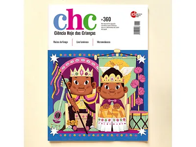 Congada X Evandro Marenda editorial educational front cover heritage history magazine publishing