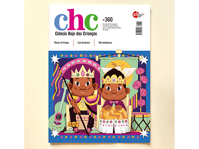 Congada X Evandro Marenda editorial educational front cover heritage history magazine publishing