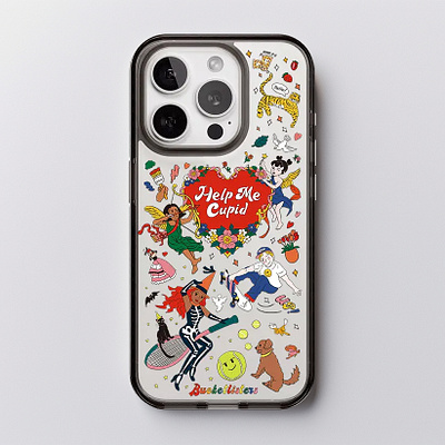 iCOOL Illustration Phone case Collaboration artwork character collaboration design drawing goods graphic design icool illustration iphone korean phonecase unique