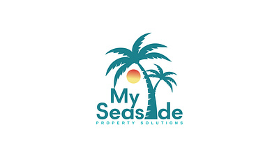 my seaside logo desigen 3d animation branding graphic design logo motion graphics ui