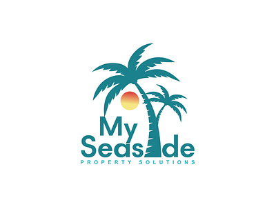 my seaside logo desigen 3d animation branding graphic design logo motion graphics ui