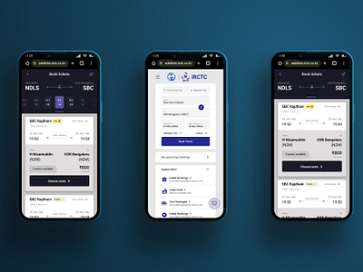 Redesigning the IRCTC Train Booking redesigne trainbooking ui ui ux ux