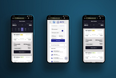 Redesigning the IRCTC Train Booking redesigne trainbooking ui ui ux ux