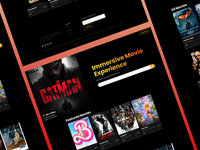 Movie App appdesign appinterface cleandesign creativeui darkmode interactiondesign lightmode minimalui mobileappdesign moderndesign movieapp moviedatabase movieui productdesign responsivedesign uiuxdesign userexperience userinterface webappdesign