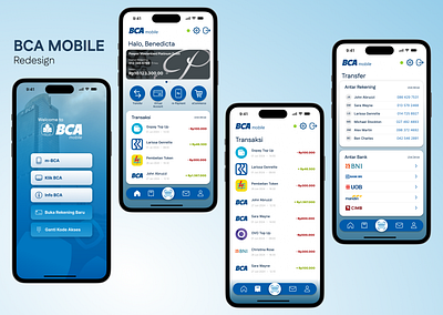BCA Mobile App Redesign ui