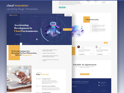 Cloud innovation - Landing Page banner cloud computing landing page cloud data protection cloud homepage cloud landing page cloud security solutions compliance in cloud security custom website design cybersecurity for cloud services homepage landing page landing page design real time cloud monitoring ui user centric web design website design