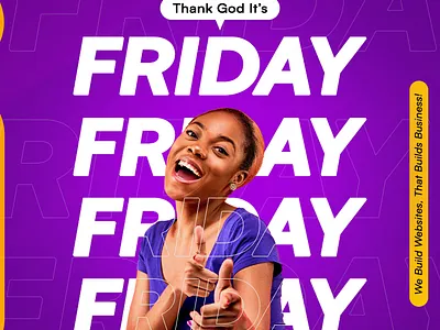 Thank God It's Friday Design branding design flyer flyer design graphic design illustration logo tgif tgif design thank god its friday design