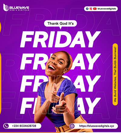 Thank God It's Friday Design branding design flyer flyer design graphic design illustration logo tgif tgif design thank god its friday design