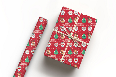 Wrapping paper Design 3d animation branding design graphic design illustration logo ui ux vector