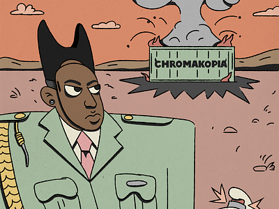 St. Chroma album art artwork character design chromakopia digital art digital drawing digital illustration draw drawing drawings fan art illustrated illustration music poster art tyler the creator