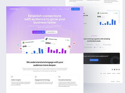 Yomconnect - Social Service Landing Page dailyui design ui ux webdesign