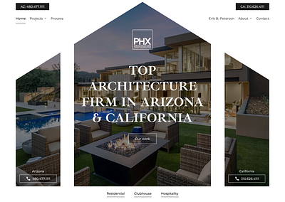 Hero redesign for an Architecture Company architecture company architecture hero architecture landing page architecture website hero hero design landing page ui ux web design webdesign website websitedesign