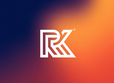 RK Monogram brand brand identity branding business logo design custom logo design high tech identity inspirations letter rk logo design logo designer logo icon logo inspiration logo mark monogram rk rk logo rk logo design saas tech