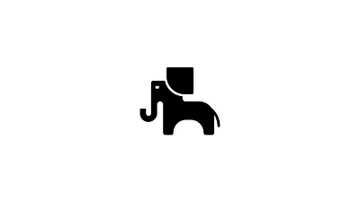 Elephant Logo Mark branding graphic design logo